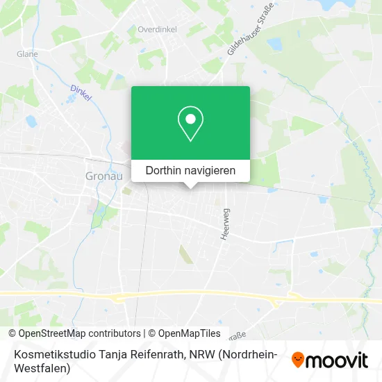 Kosmetikstudio Tanja Reifenrath Karte