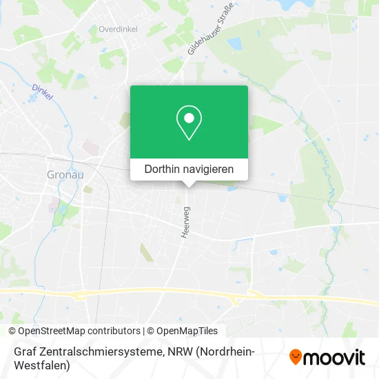 Graf Zentralschmiersysteme Karte