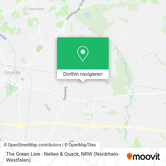 The Green Line - Nellen & Quack Karte