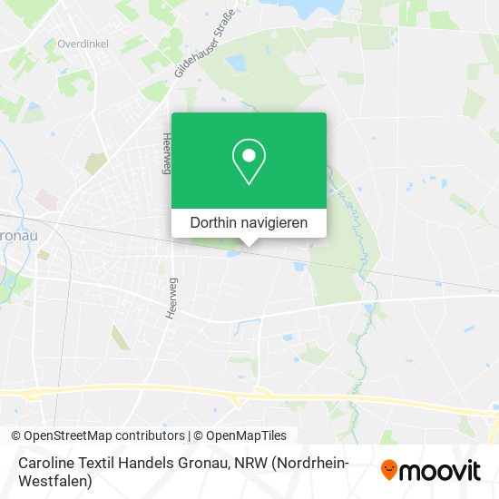 Caroline Textil Handels Gronau Karte
