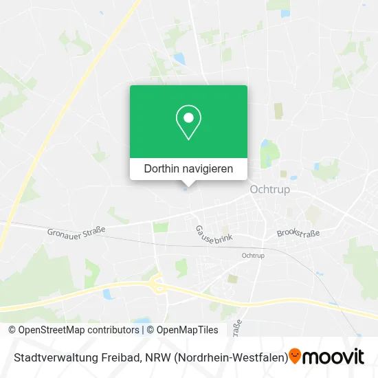 Stadtverwaltung Freibad Karte