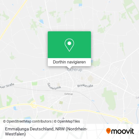 Emmaljunga Deutschland Karte