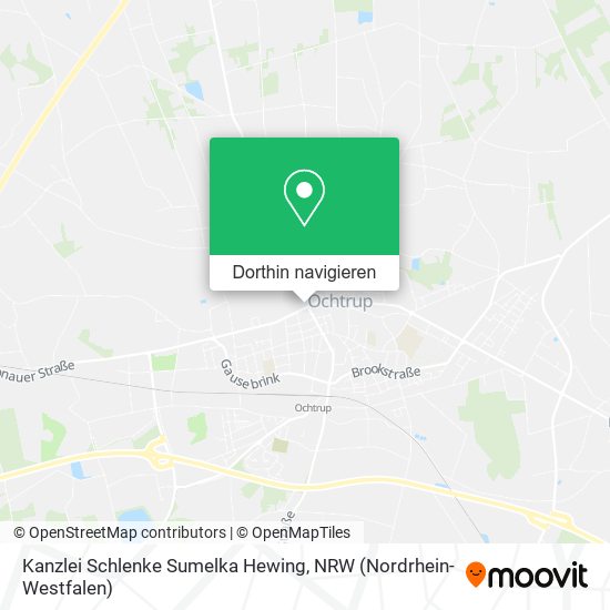 Kanzlei Schlenke Sumelka Hewing Karte