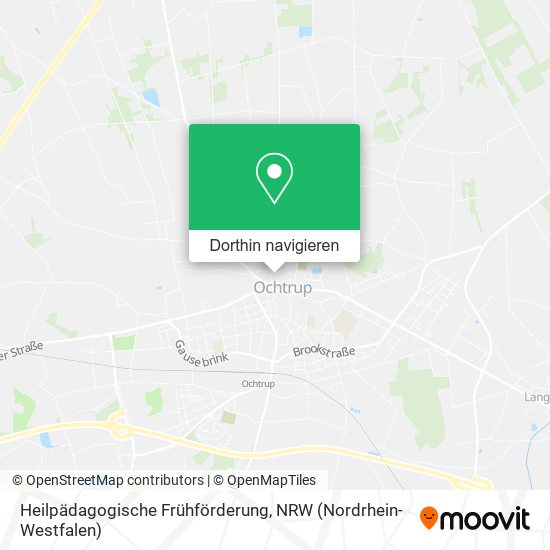 Heilpädagogische Frühförderung Karte