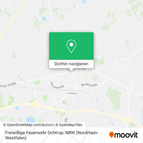 Freiwillige Feuerwehr Ochtrup Karte