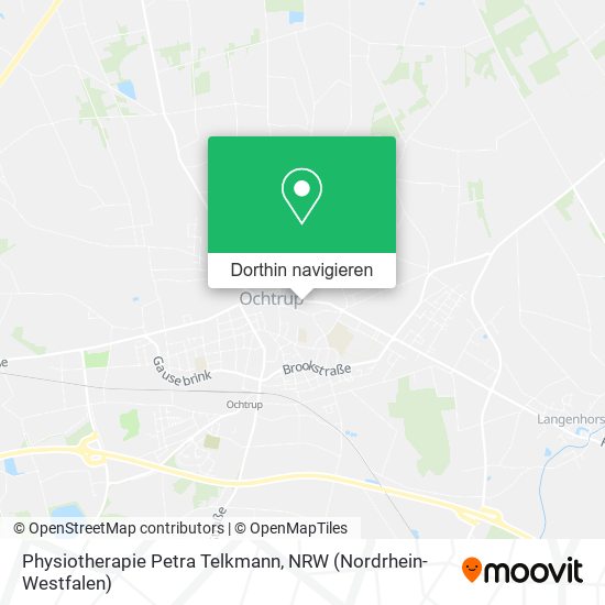 Physiotherapie Petra Telkmann Karte