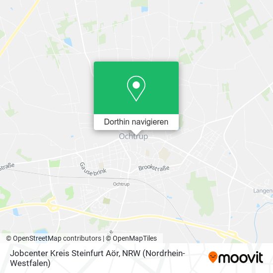 Jobcenter Kreis Steinfurt Aör Karte