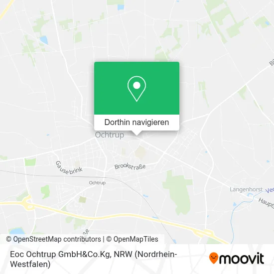Eoc Ochtrup GmbH&Co.Kg Karte