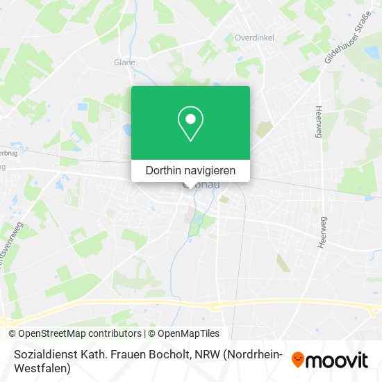 Sozialdienst Kath. Frauen Bocholt Karte