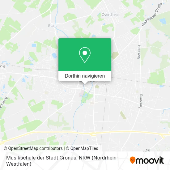 Musikschule der Stadt Gronau Karte