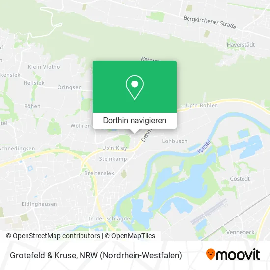 Grotefeld & Kruse Karte