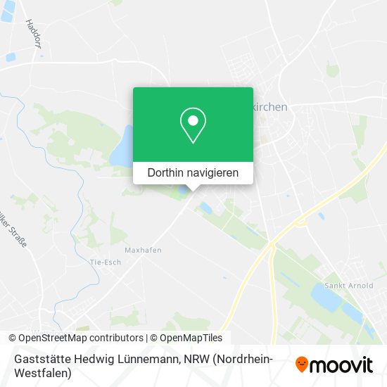Gaststätte Hedwig Lünnemann Karte