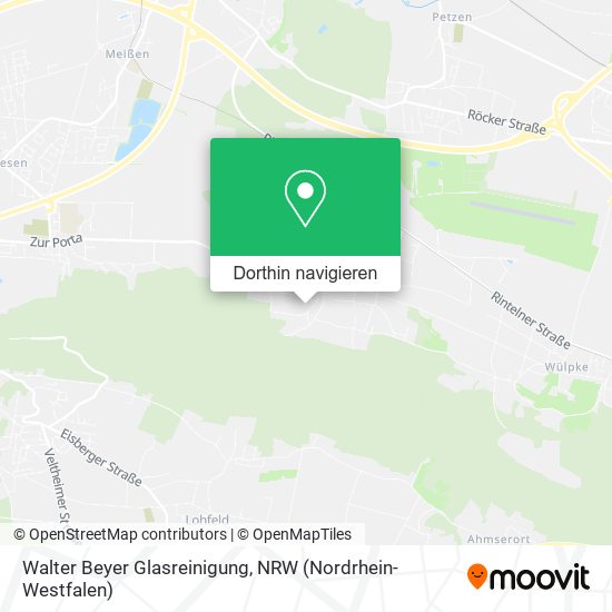 Walter Beyer Glasreinigung Karte
