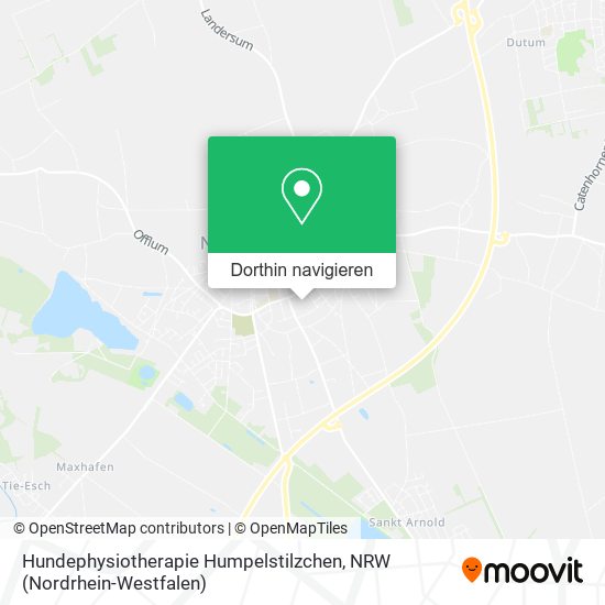 Hundephysiotherapie Humpelstilzchen Karte