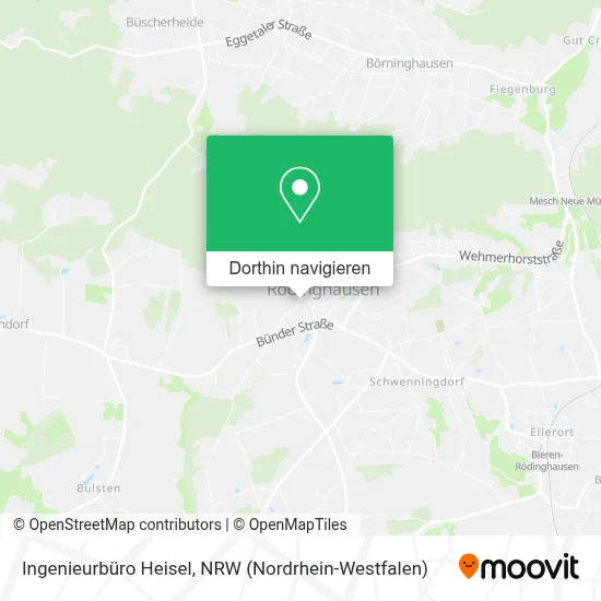 Ingenieurbüro Heisel Karte