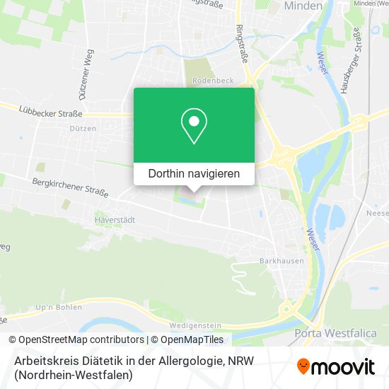 Arbeitskreis Diätetik in der Allergologie Karte