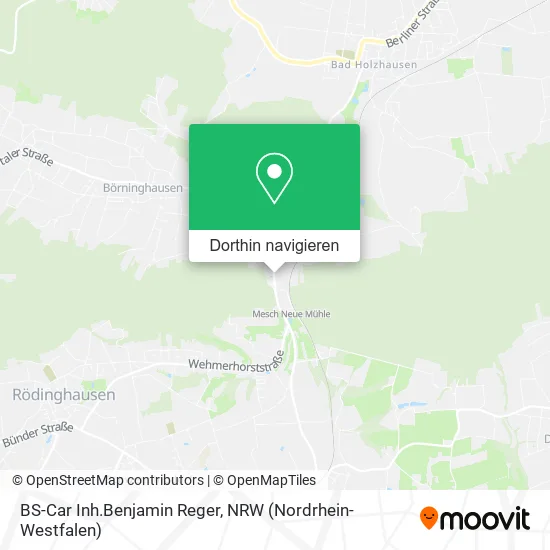 BS-Car Inh.Benjamin Reger Karte