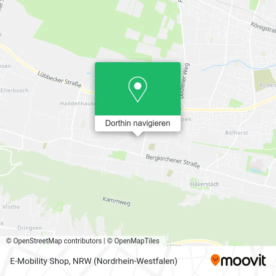 E-Mobility Shop Karte