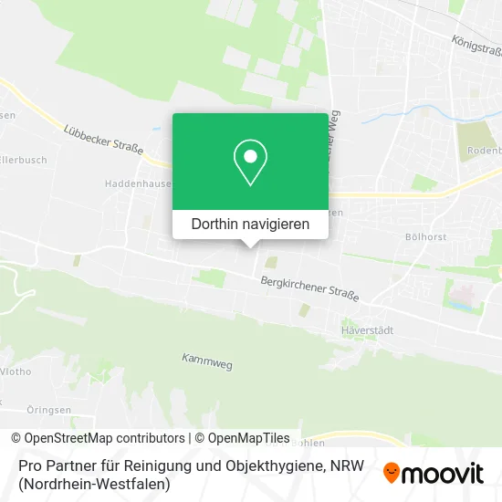 Pro Partner für Reinigung und Objekthygiene Karte