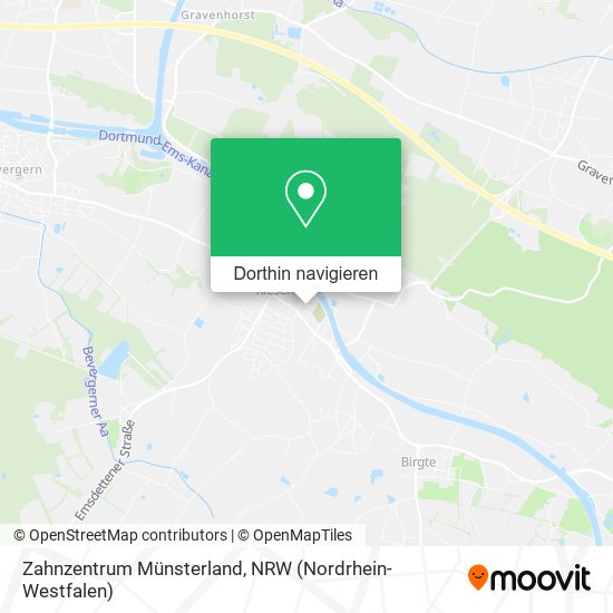 Zahnzentrum Münsterland Karte