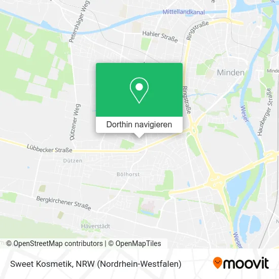 Sweet Kosmetik Karte