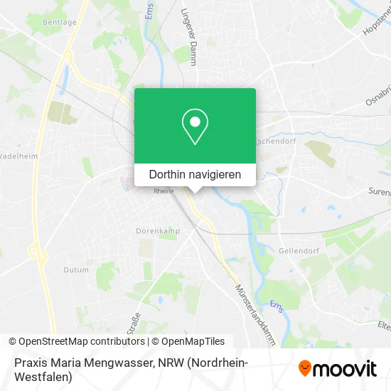 Praxis Maria Mengwasser Karte