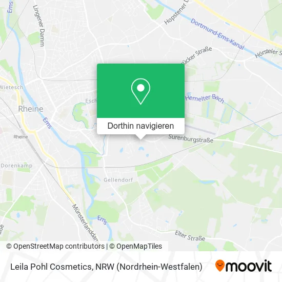 Leila Pohl Cosmetics Karte