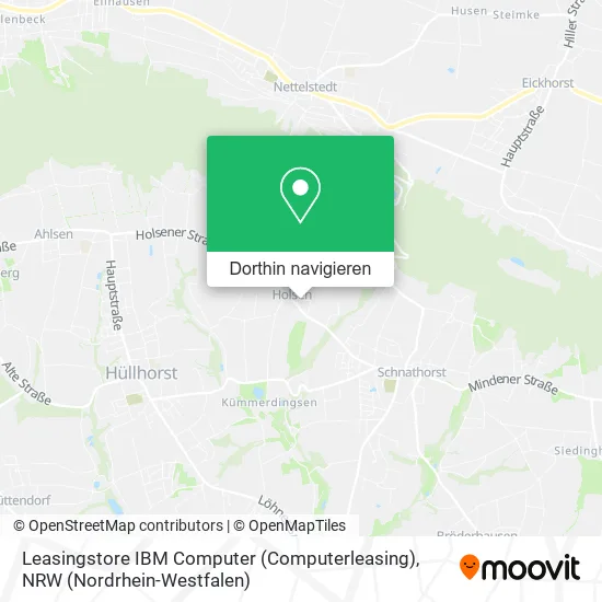 Leasingstore IBM Computer (Computerleasing) Karte