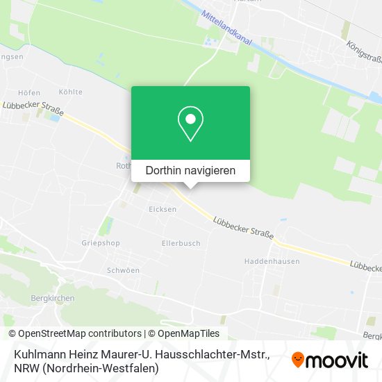 Kuhlmann Heinz Maurer-U. Hausschlachter-Mstr. Karte