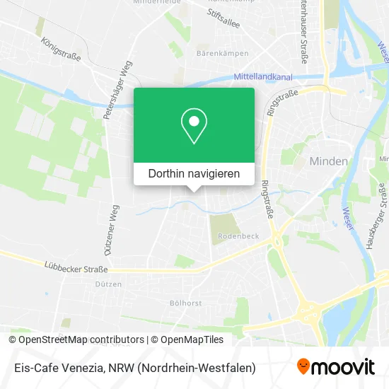Eis-Cafe Venezia Karte