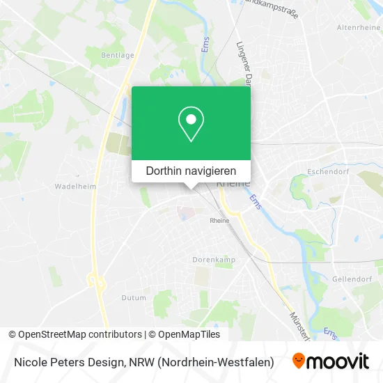 Nicole Peters Design Karte