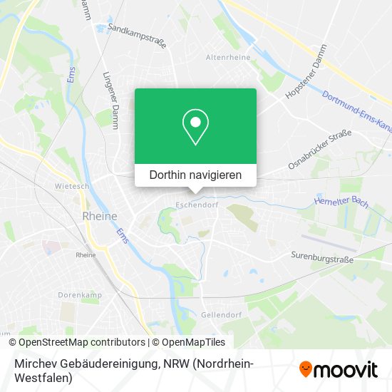 Mirchev Gebäudereinigung Karte