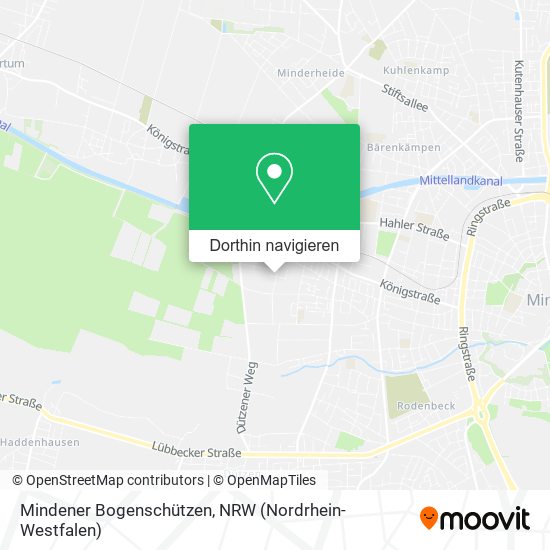 Mindener Bogenschützen Karte