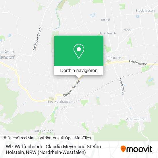 Wlz Waffenhandel Claudia Meyer und Stefan Holstein Karte