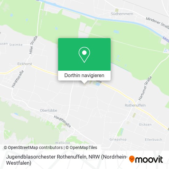 Jugendblasorchester Rothenuffeln Karte