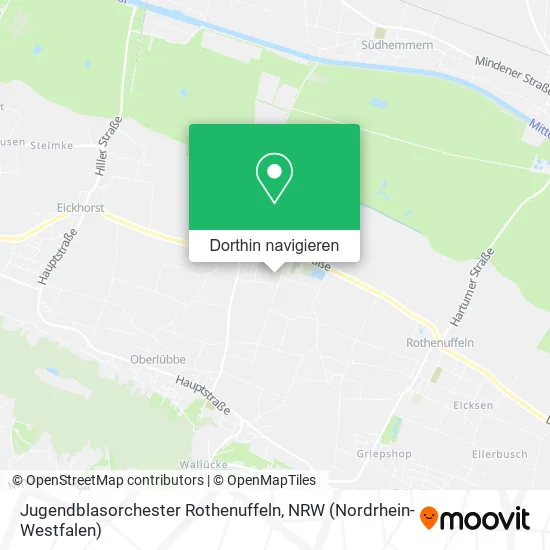 Jugendblasorchester Rothenuffeln Karte