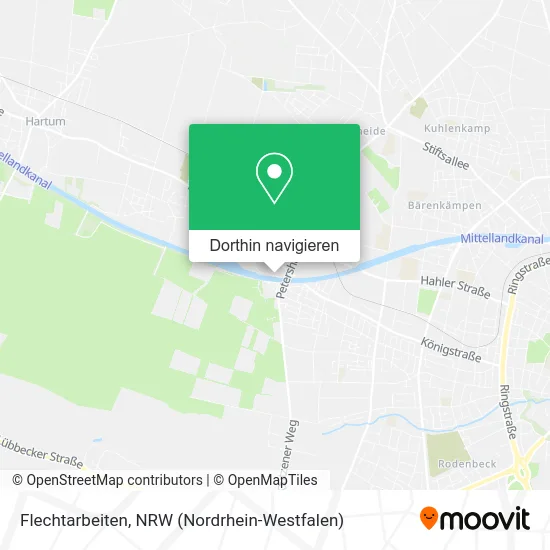 Flechtarbeiten Karte