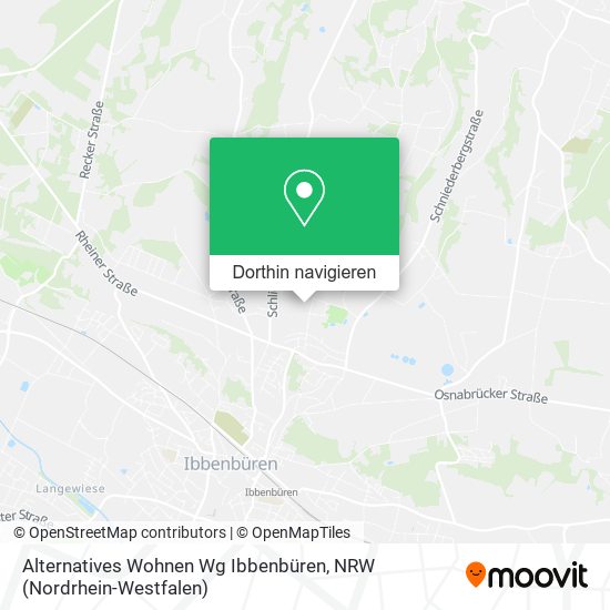 Alternatives Wohnen Wg Ibbenbüren Karte