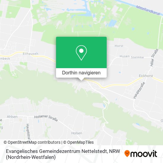 Evangelisches Gemeindezentrum Nettelstedt Karte