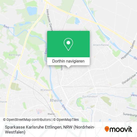 Sparkasse Karlsruhe Ettlingen Karte