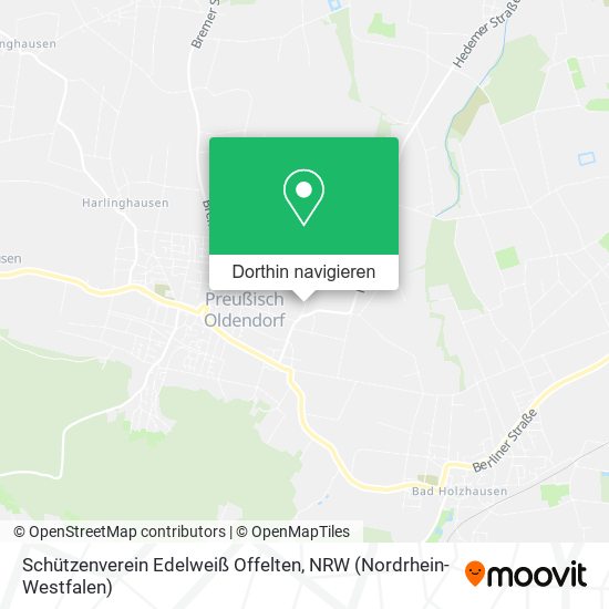 Schützenverein Edelweiß Offelten Karte