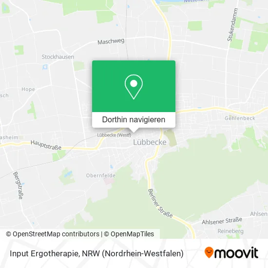 Input Ergotherapie Karte