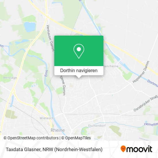 Taxdata Glasner Karte