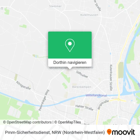 Pmm-Sicherheitsdienst Karte