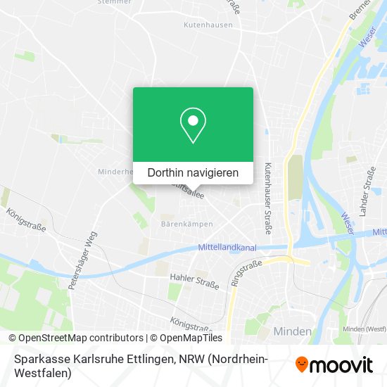Sparkasse Karlsruhe Ettlingen Karte