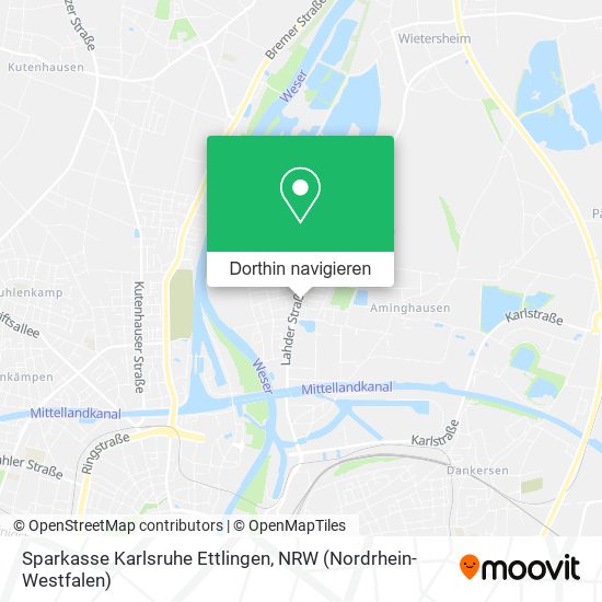 Sparkasse Karlsruhe Ettlingen Karte