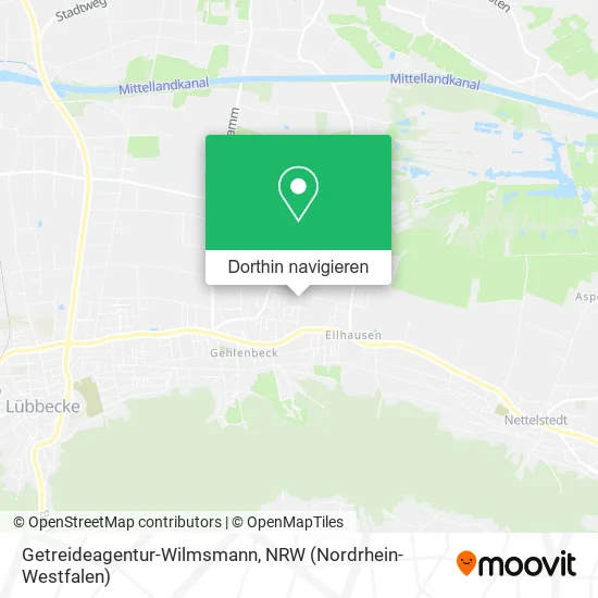 Getreideagentur-Wilmsmann Karte