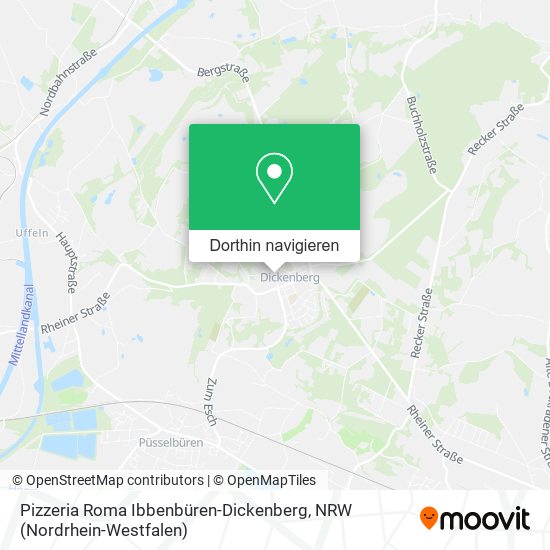 Pizzeria Roma Ibbenbüren-Dickenberg Karte