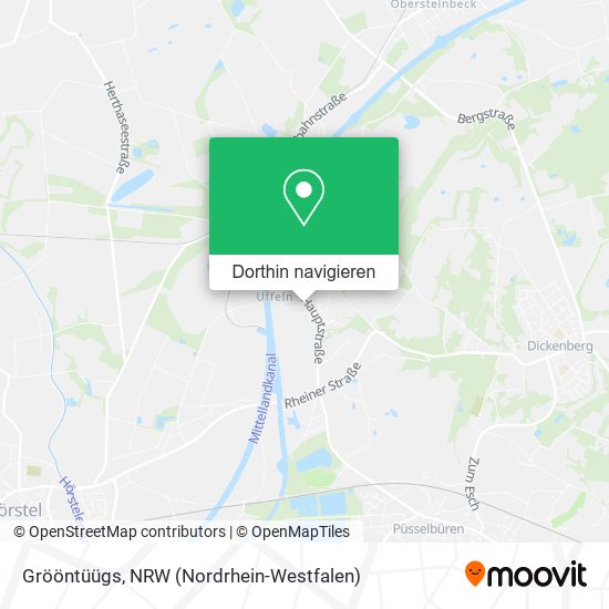 Grööntüügs Karte