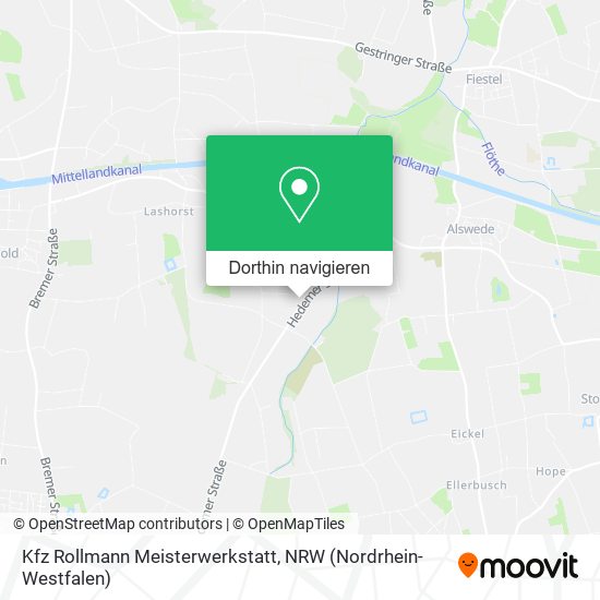 Kfz Rollmann Meisterwerkstatt Karte